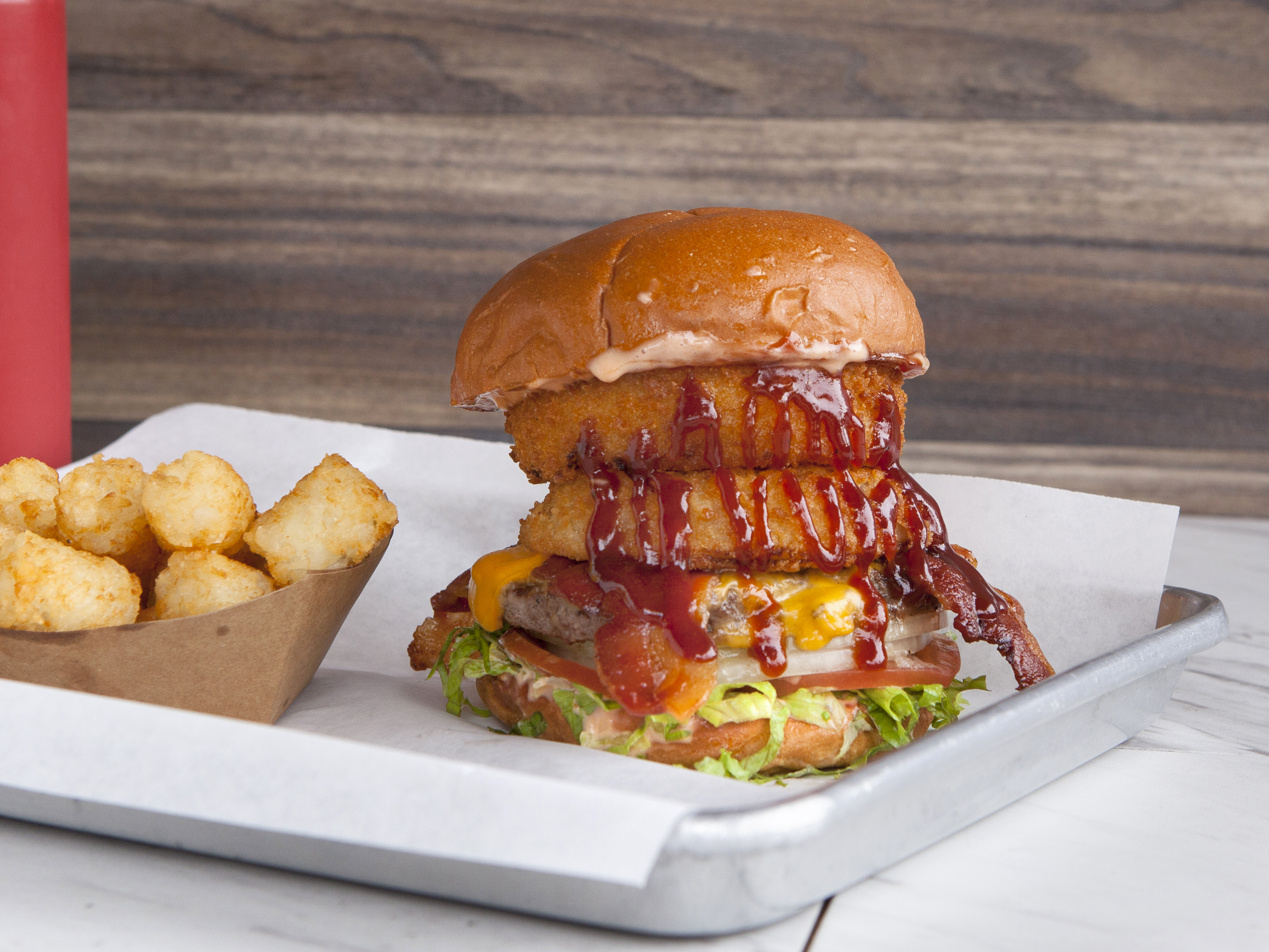 Western Bacon Cheez Burger.