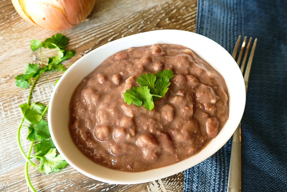 Refried Beans / Frijoles.