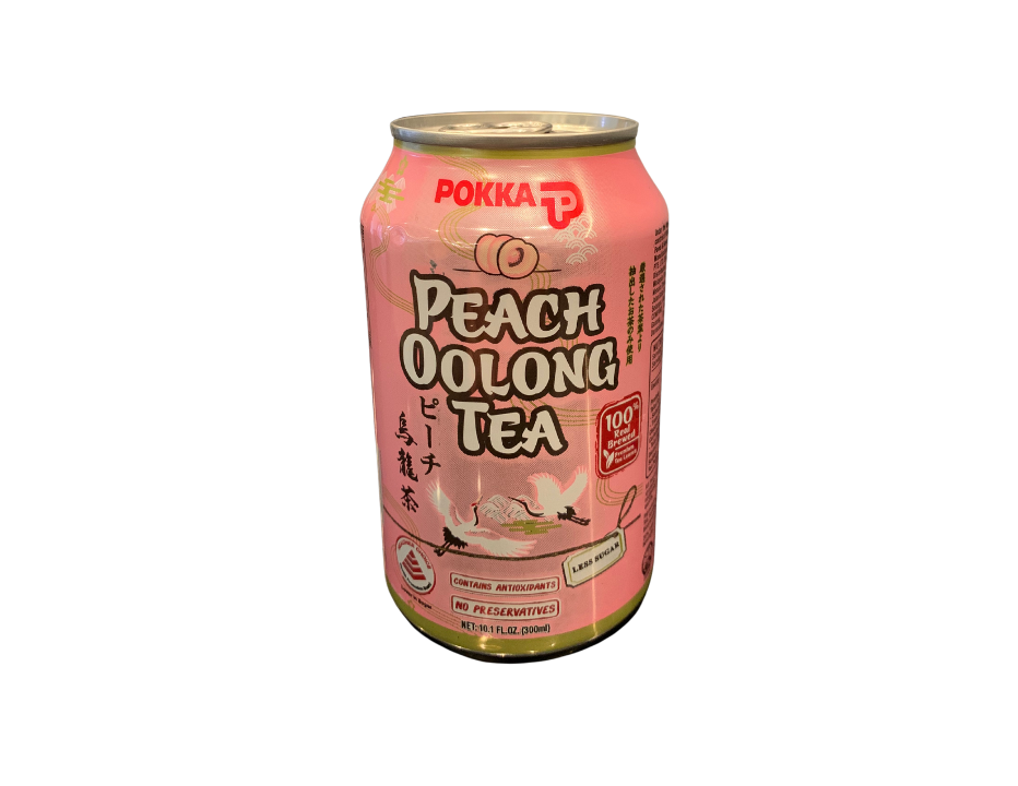 Peach oolong ice tea.