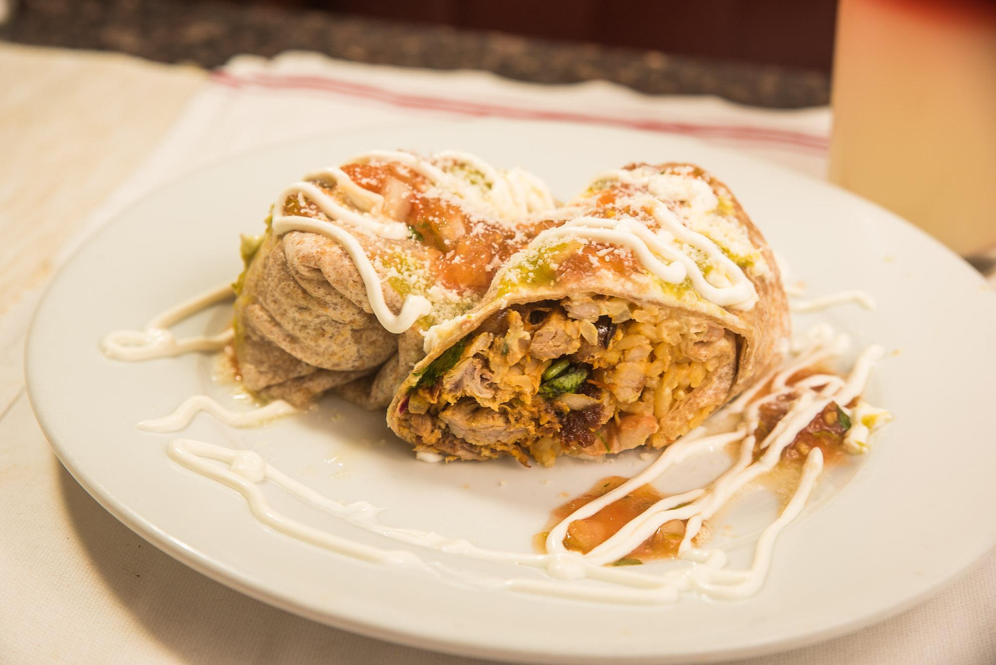 Chipotle Chicken Burrito.