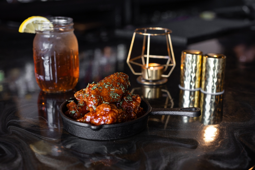 Hennessy Bbq Wings.