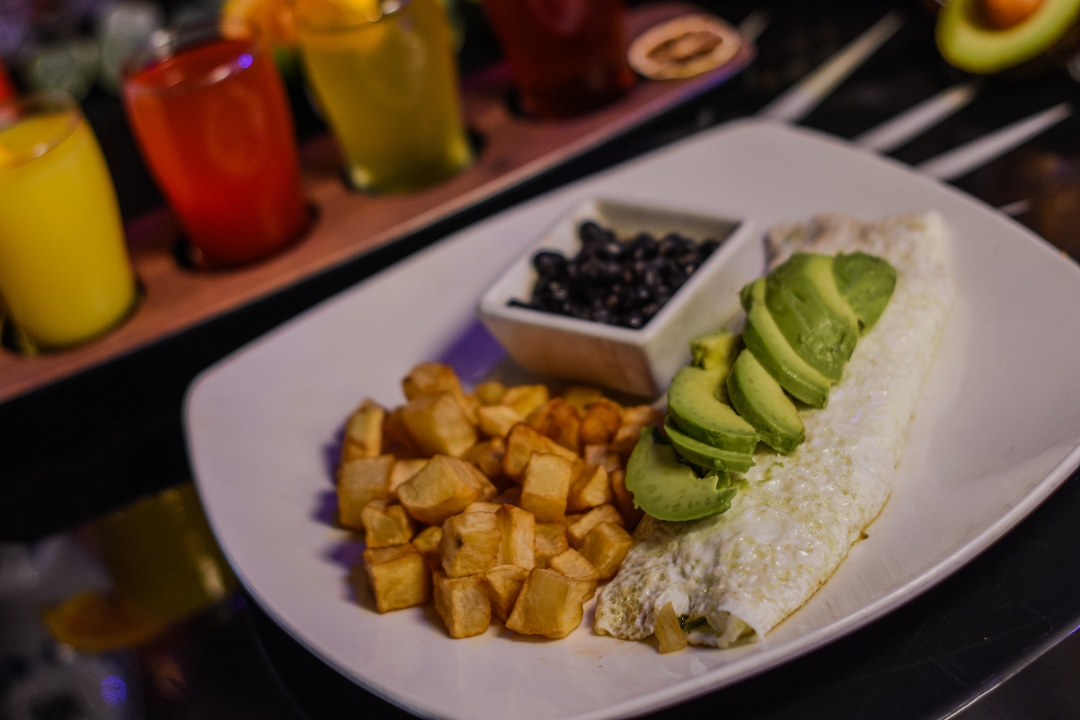 White Omelette.