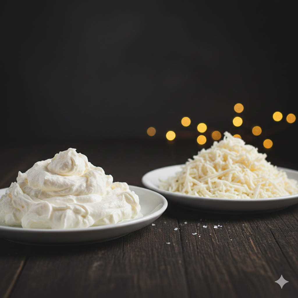 -Cream & Grated Cheese/Nata & Queso Rallado 2 0z..