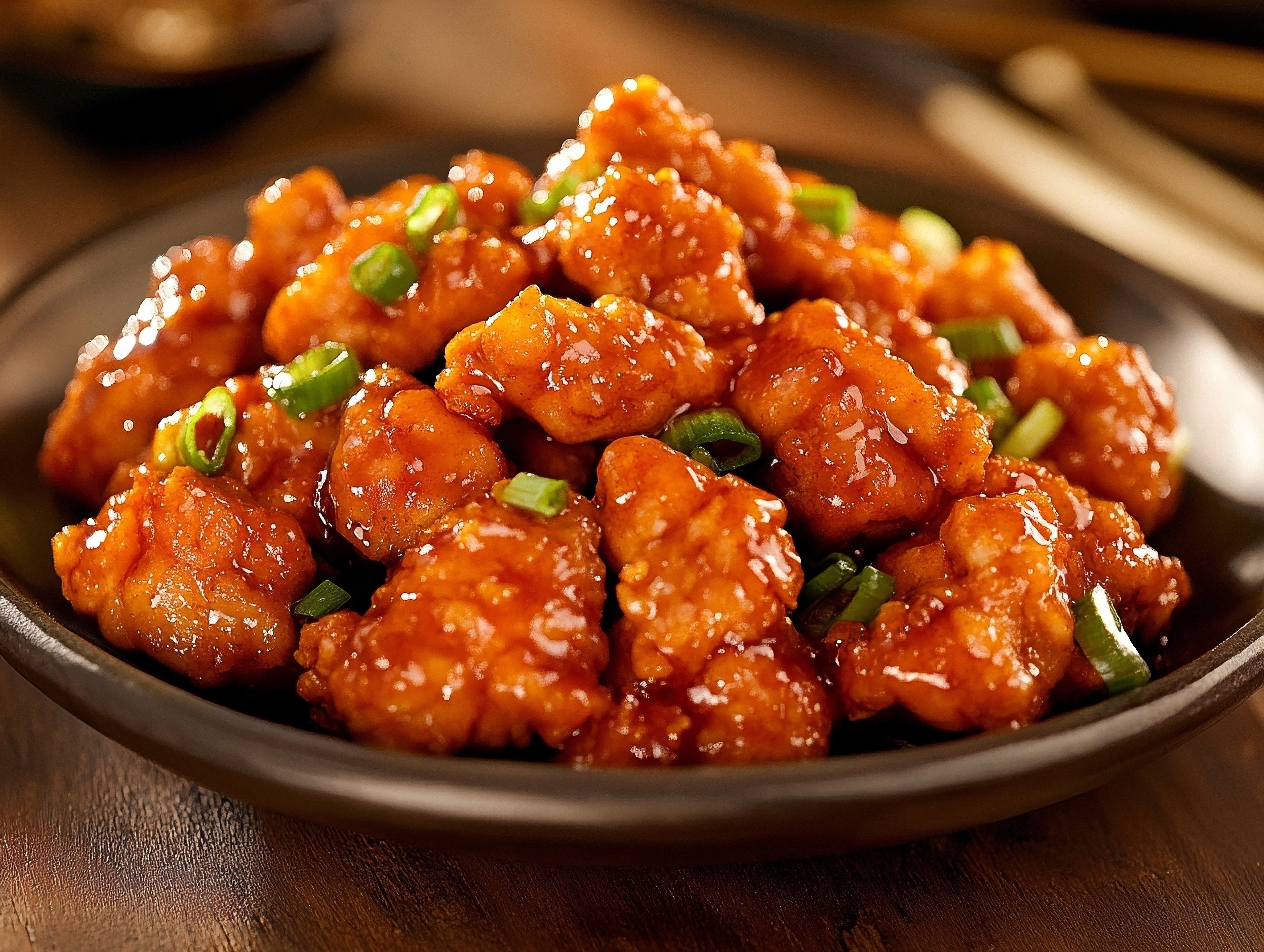 SPICY Orange Chicken (Large) * NEW *.