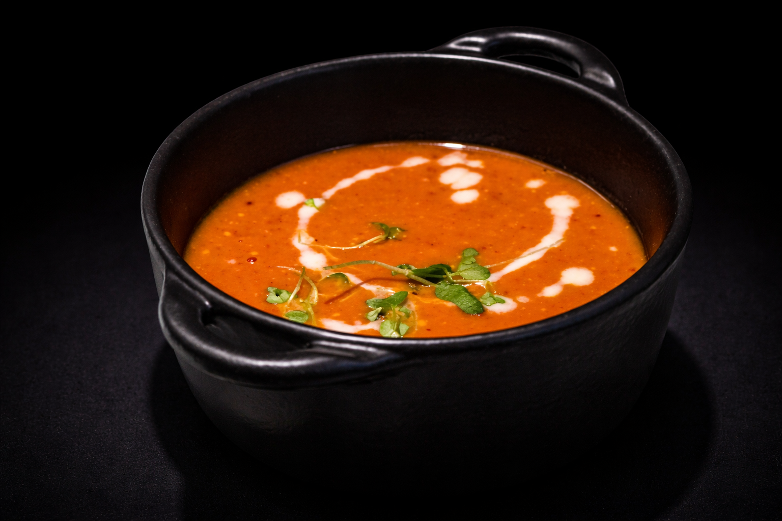 Tomato-Coconut Bisque.