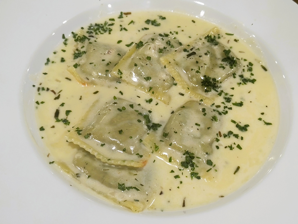 Seasonal Ravioli.