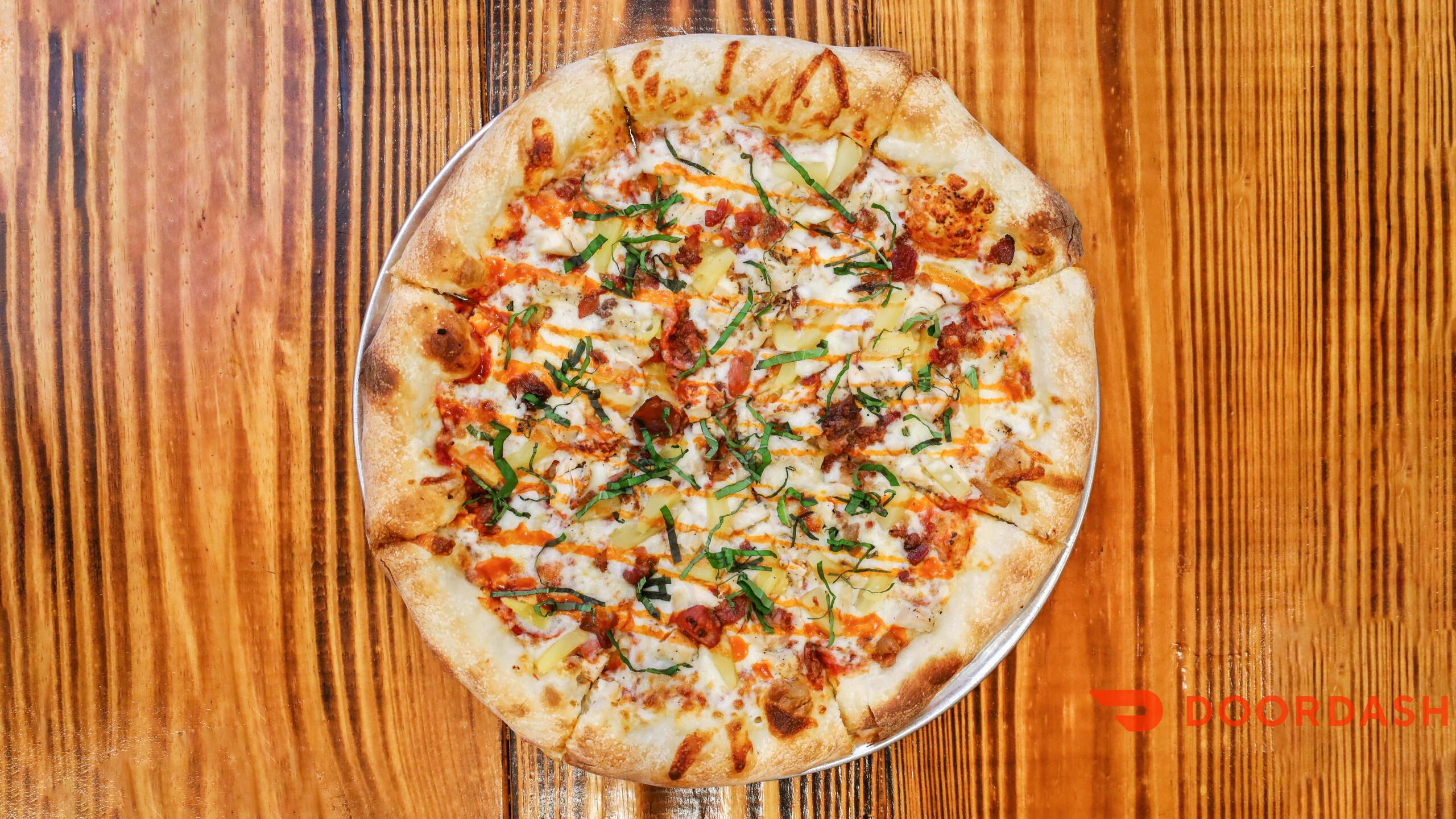 14" Pie Tropical Fire.