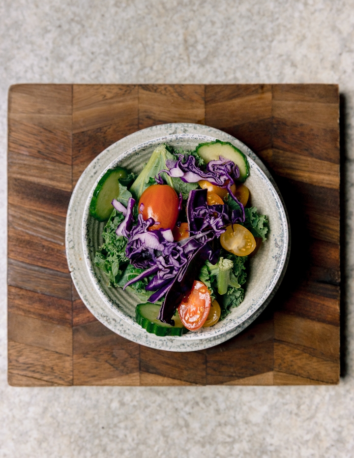 Kale Side Salad.