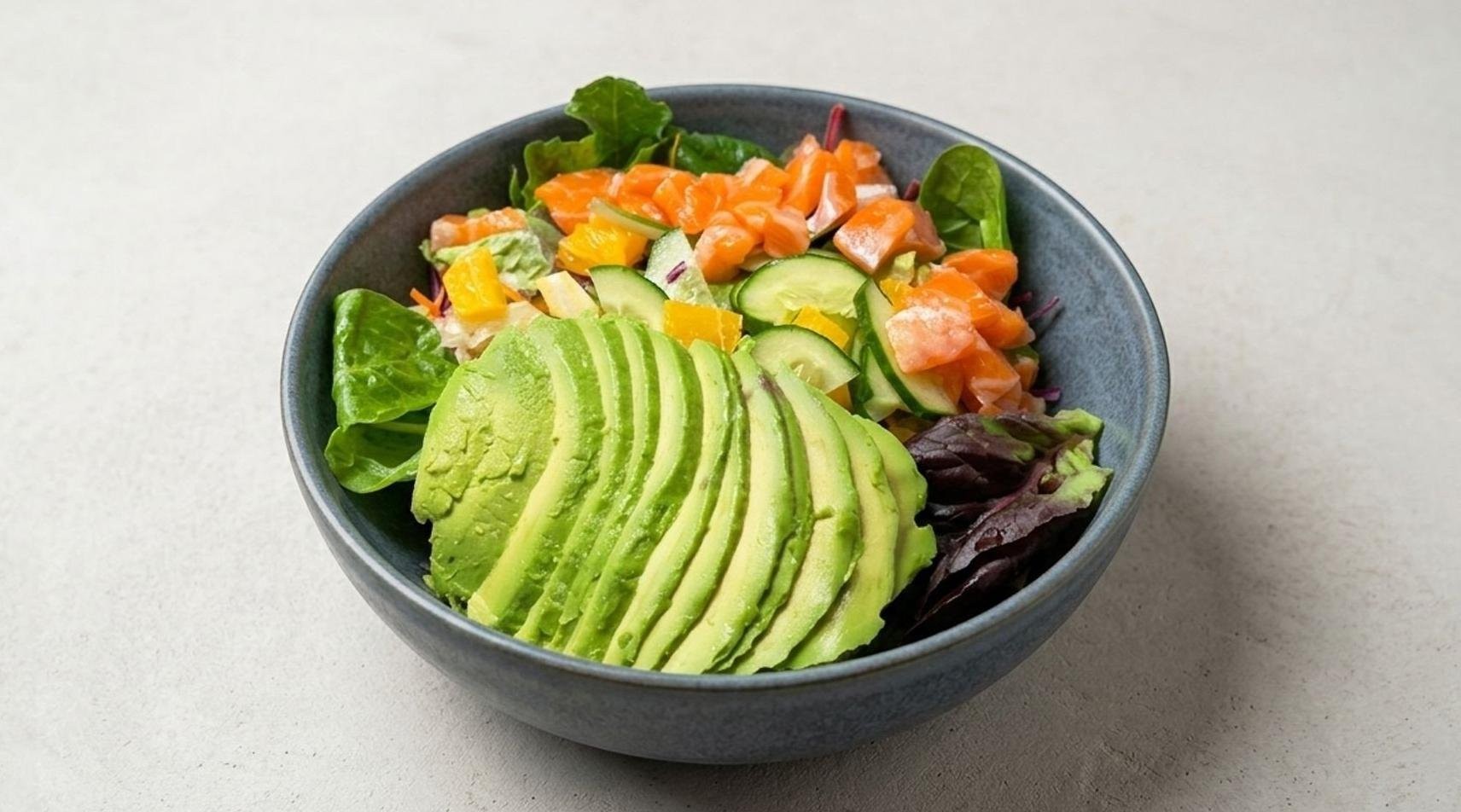 Salmon & Avocado Salad.