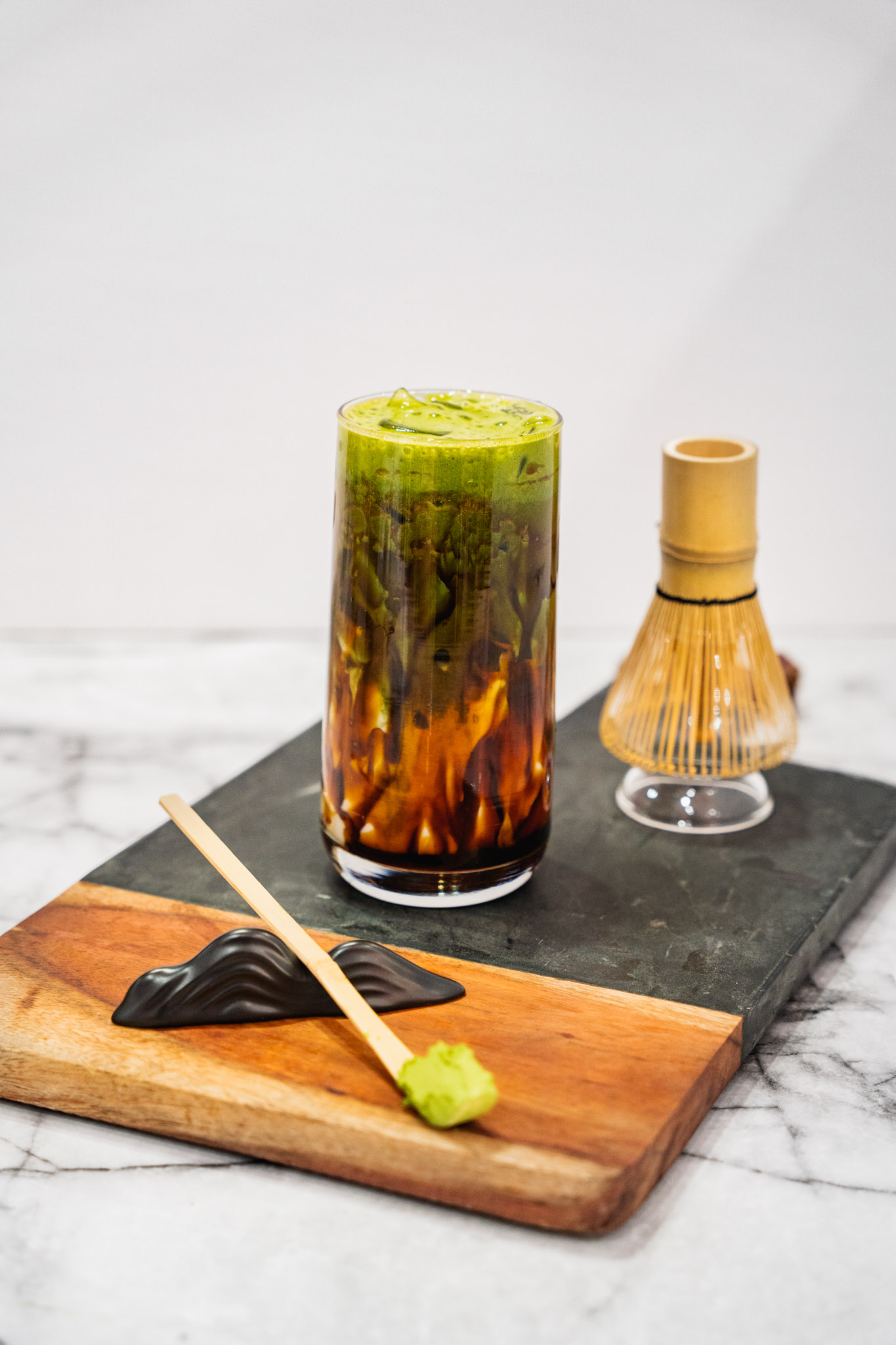 Brown Sugar Matcha Latte.