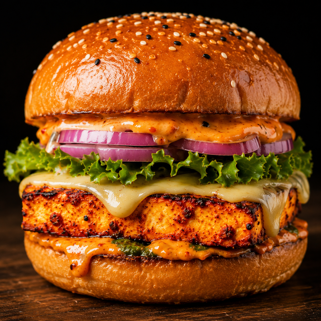 VeerGi Paneer Press (Burger).