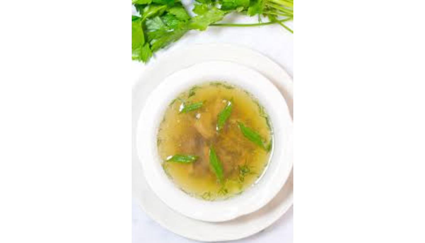 Boneless roast Lamb Pepper Soup, Halal.