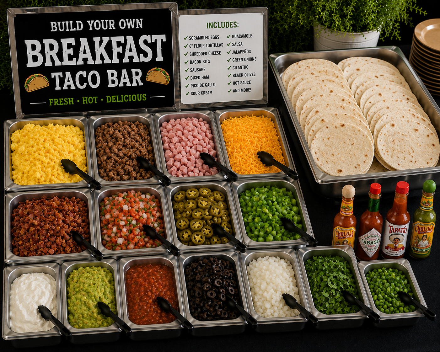 Breakfast Taco Bar - Co.