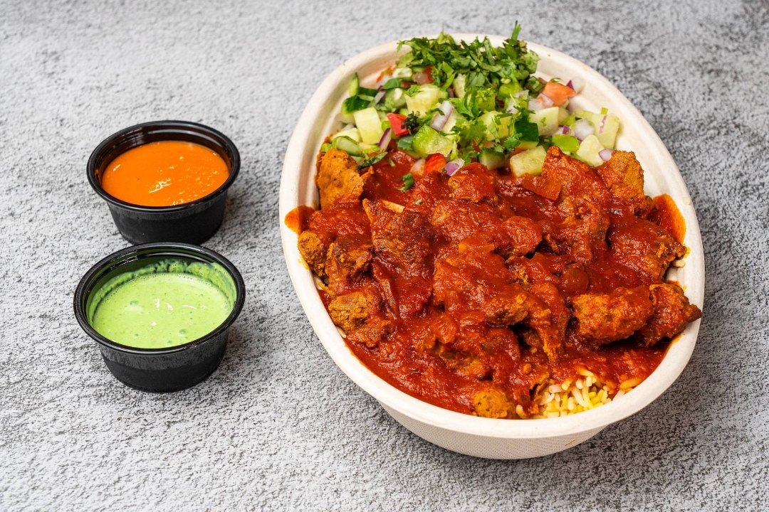 Lamb Vindaloo Bowl.