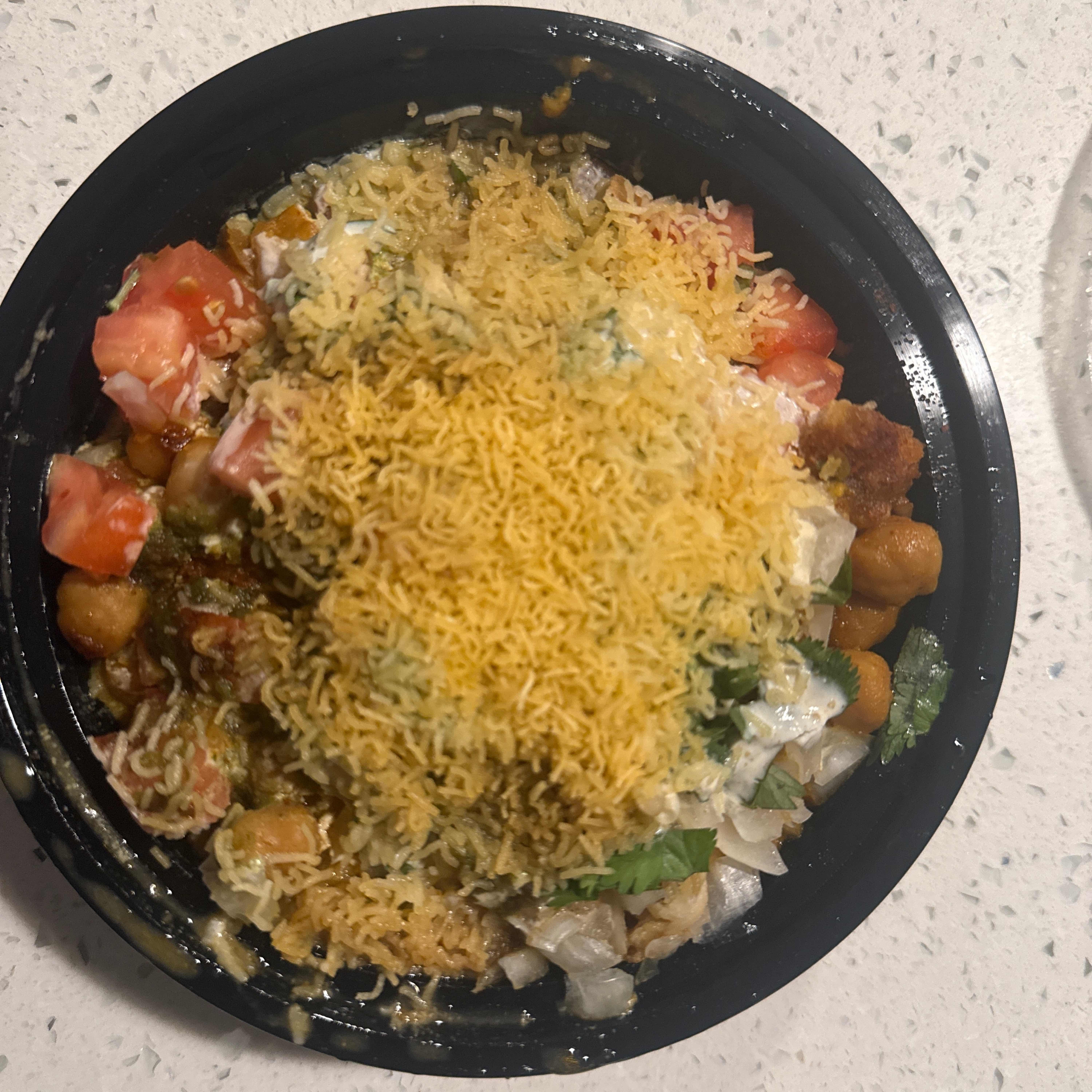 Samosa Chaat.