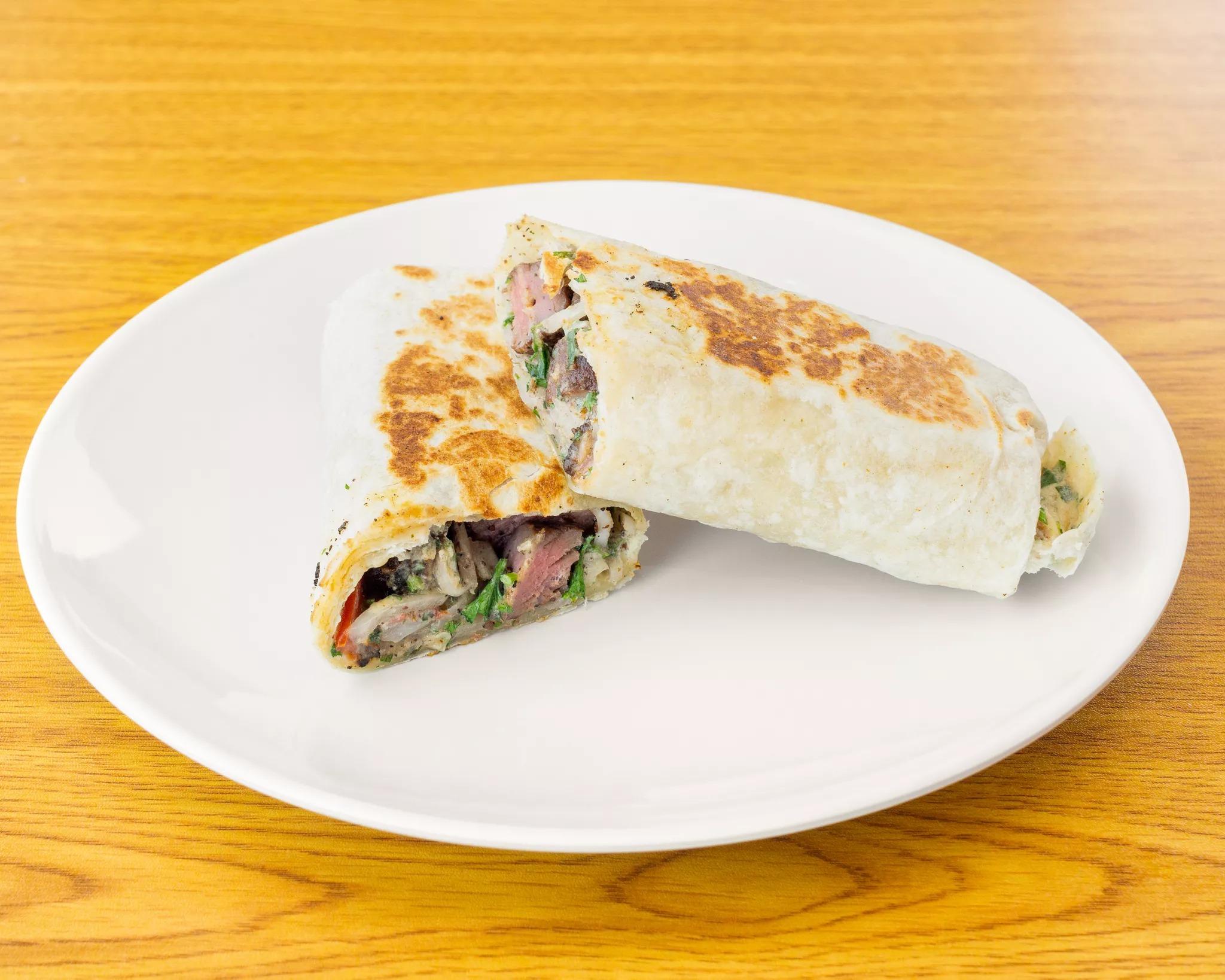 Lamb Tikka Wrap.
