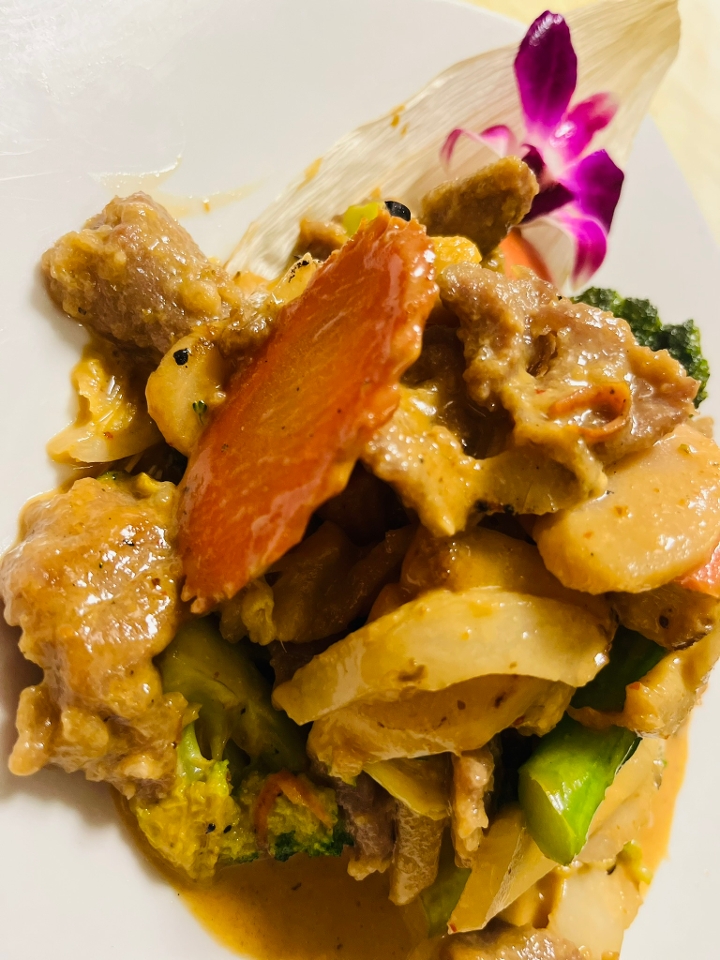 Pad Pak Curry.