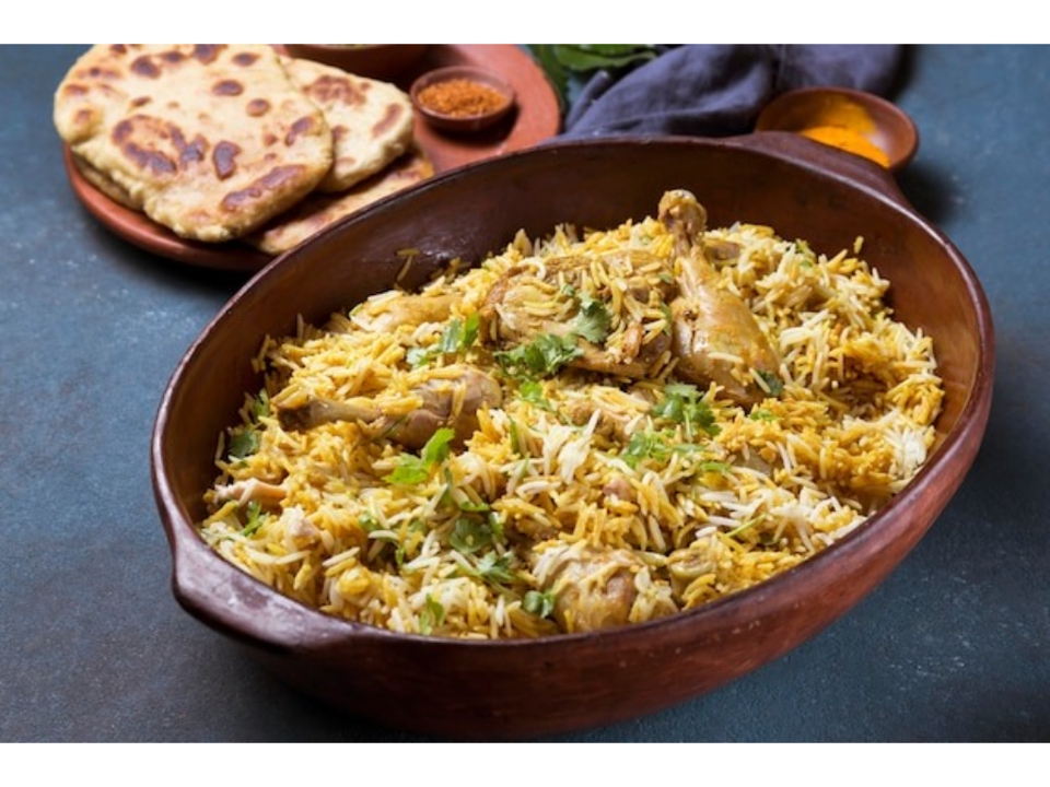 Vijayawada Chicken Biryani.