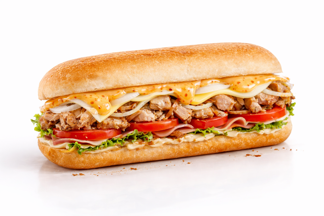 Pernil (pork) Sandwich.