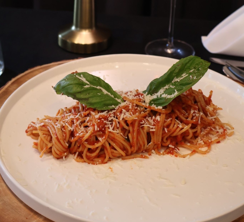 Spaghetti Pomodoro.