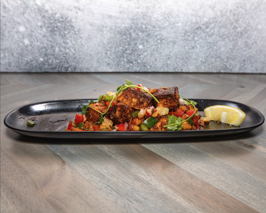 Cajun Swordfish Bites.
