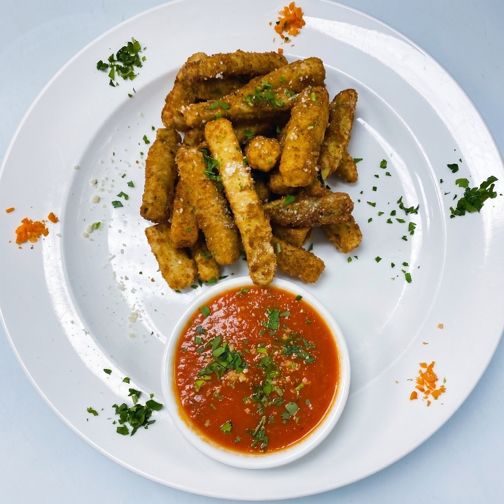 Fried Zucchini Appetizer.