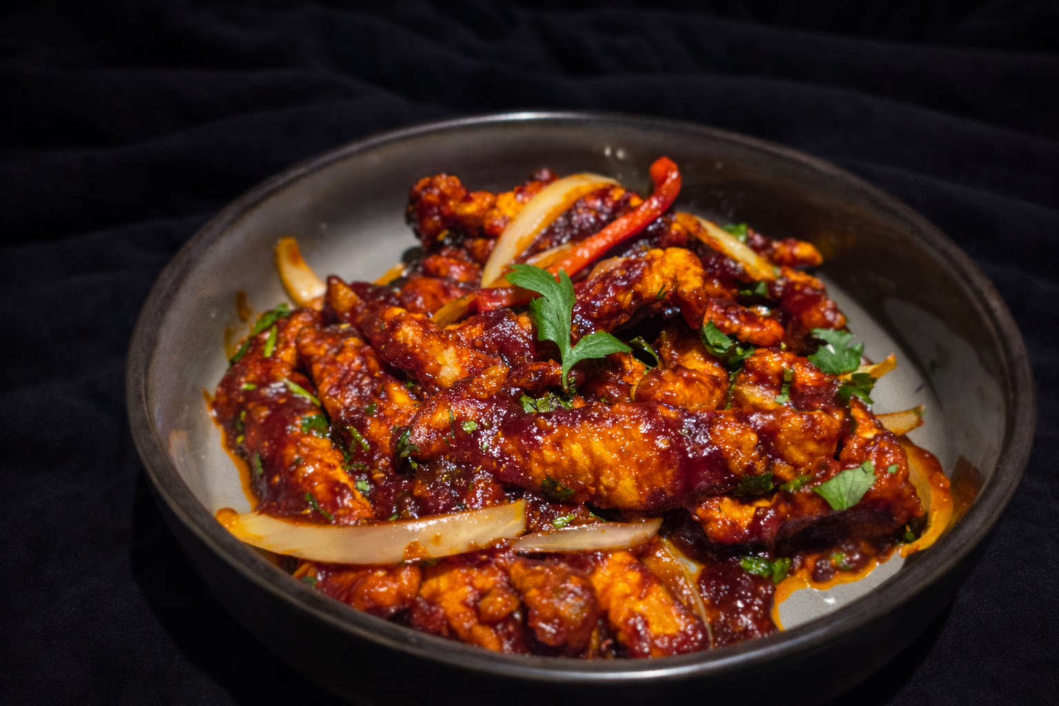 Chili Chicken.