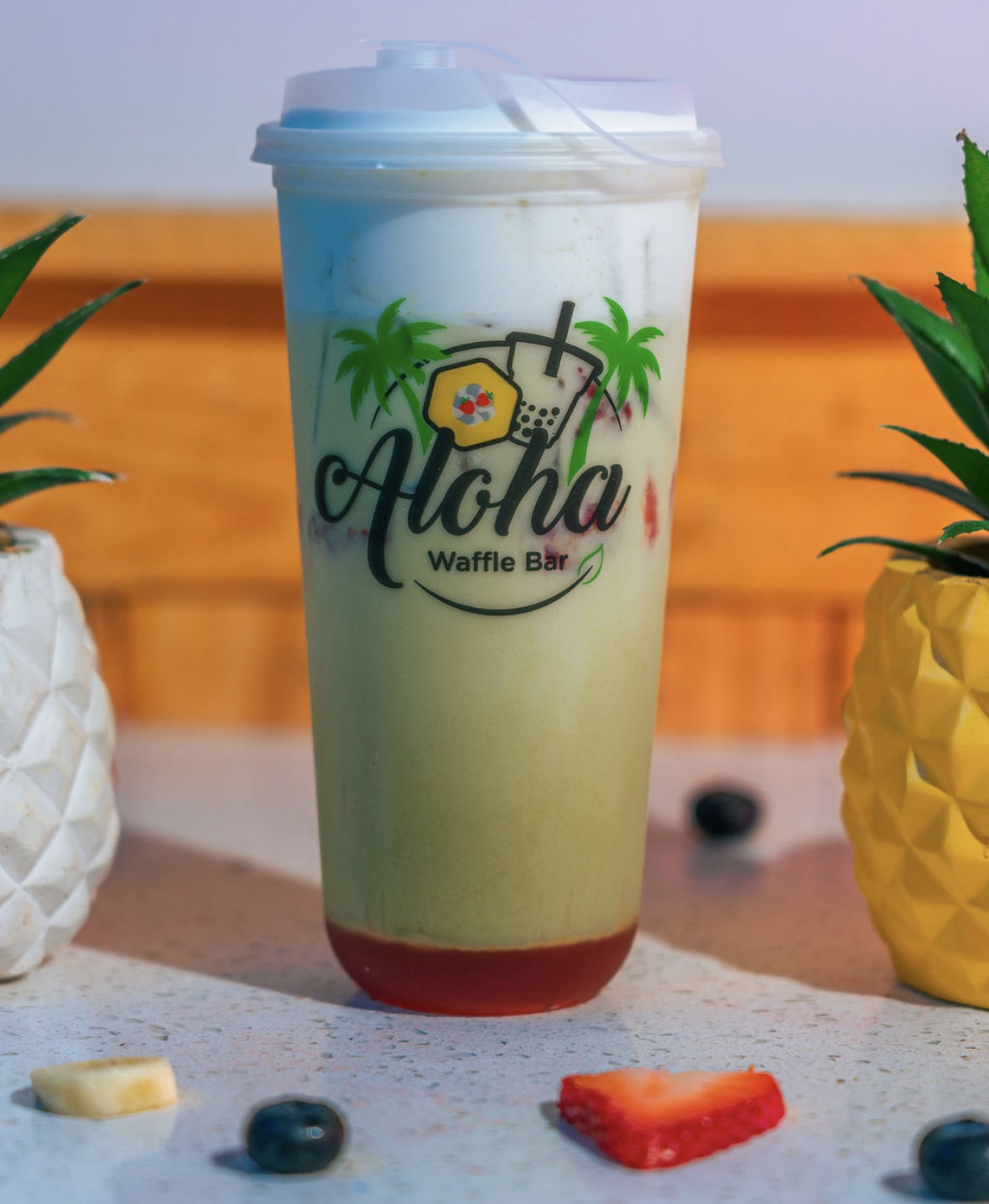 Matcha Love Creme Tea Latte.