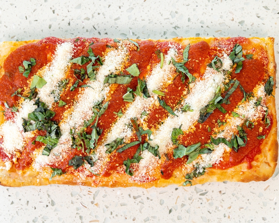 The Grandma Pizza.