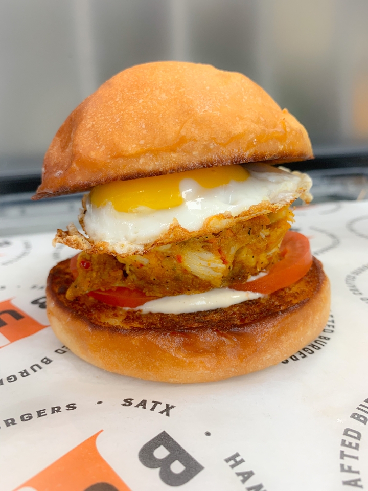 Bunz Deluxe Crab Cake.