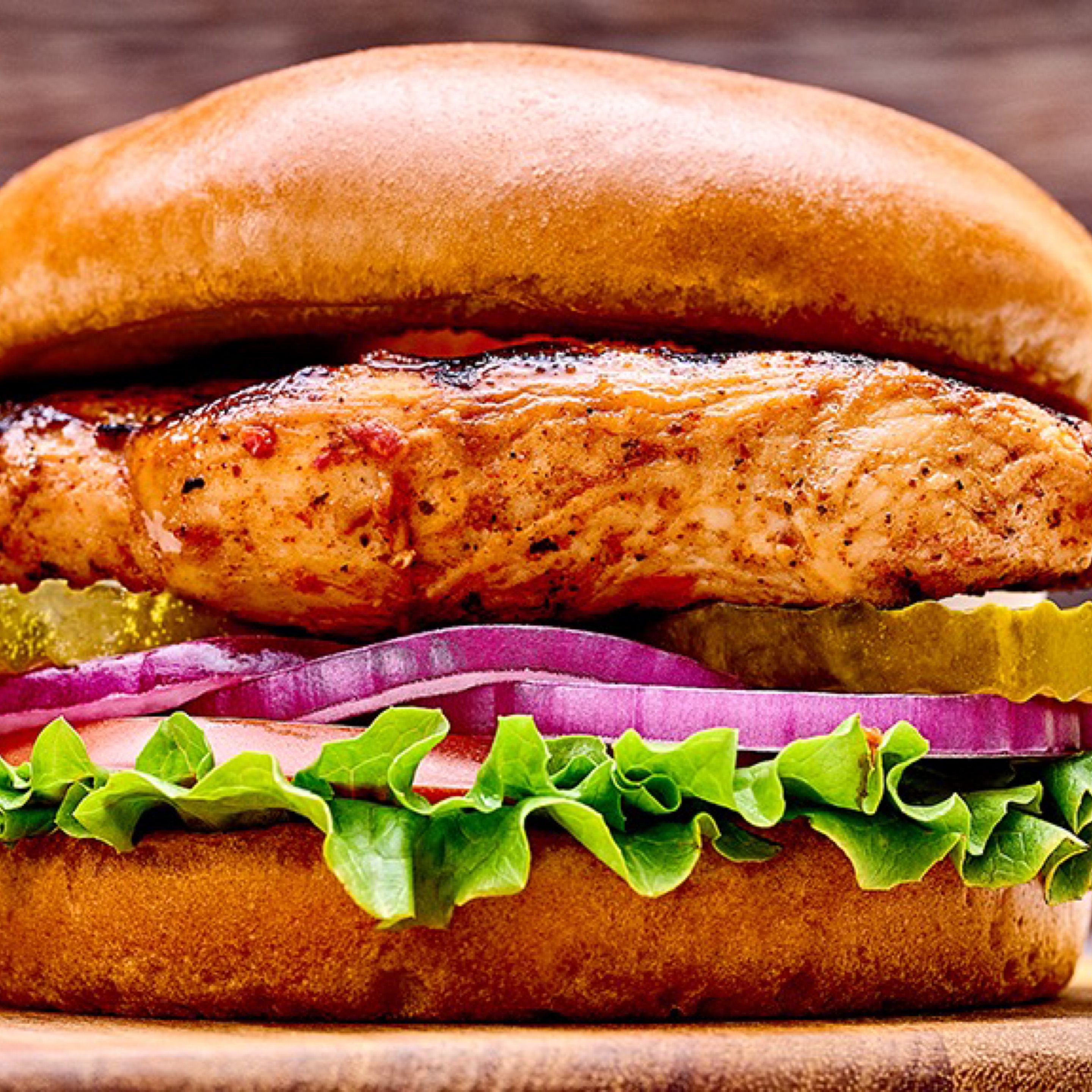 Grilled Chicken Sandwich.