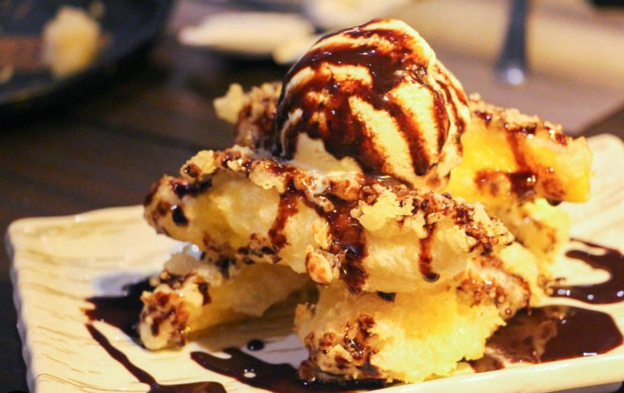 Tempura Banana.
