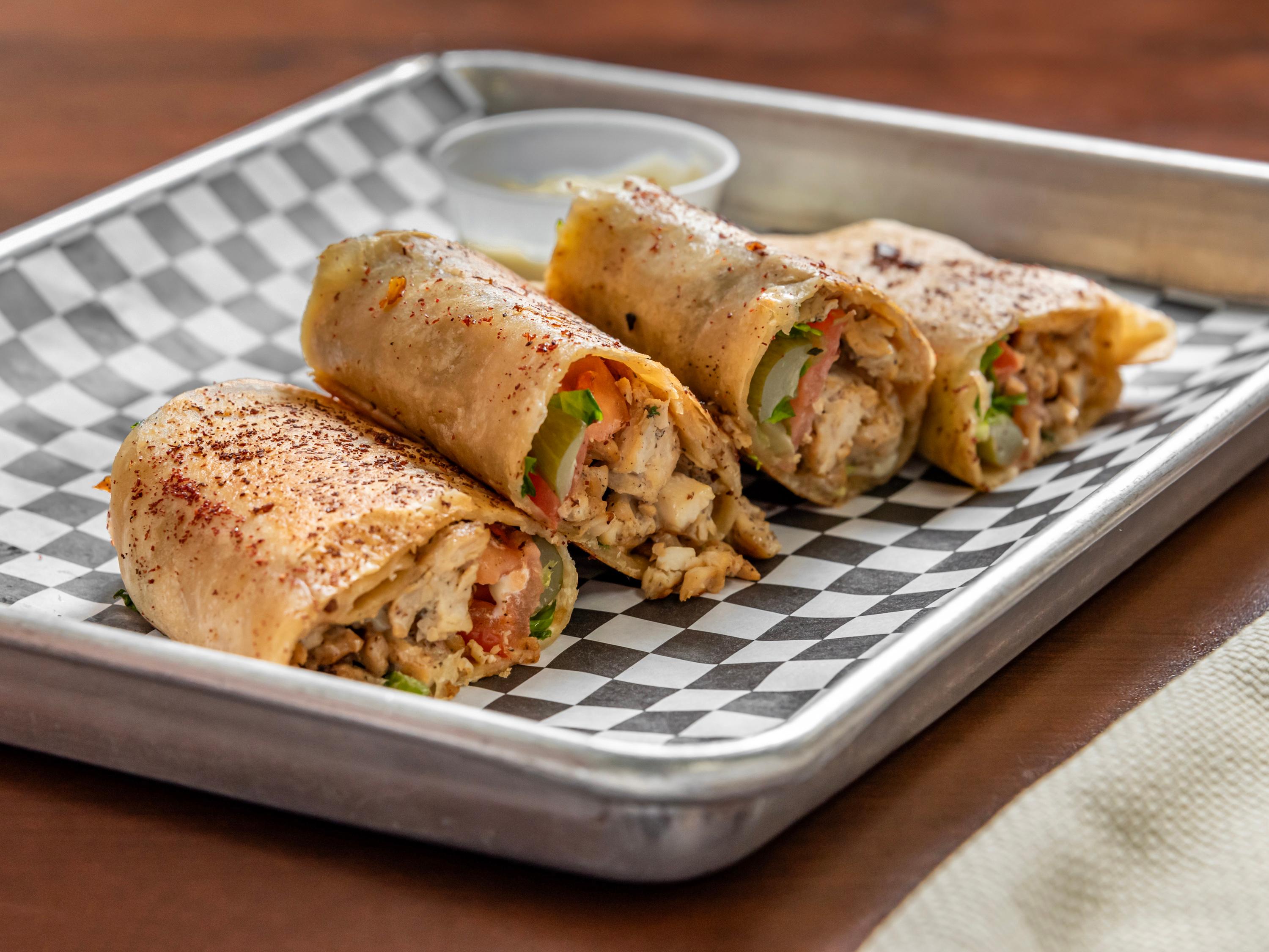The Chicken Shawarma Wrap.