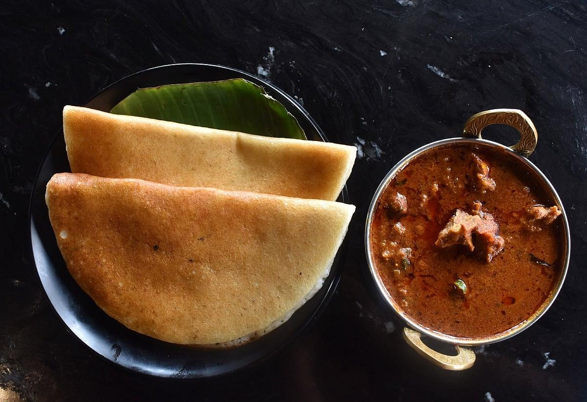Madurai Mutton Kal Dosa.