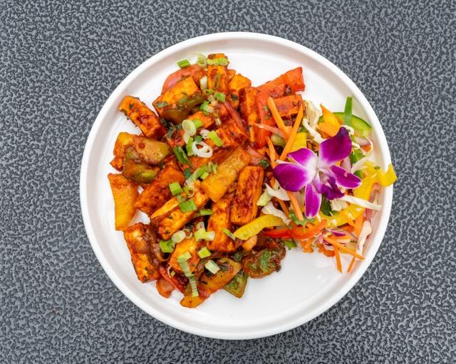 Chilli Paneer.