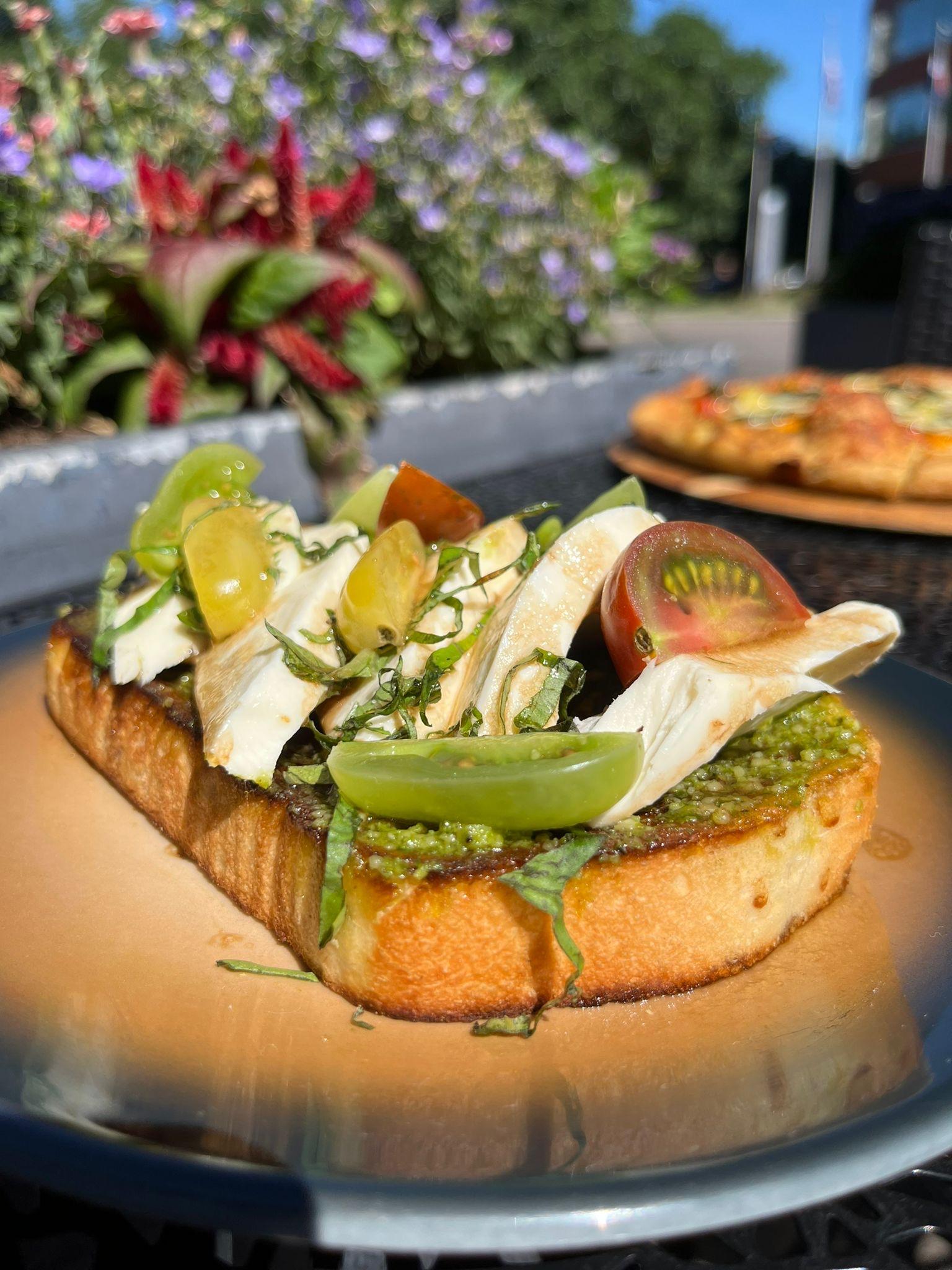 Caprese Toast.