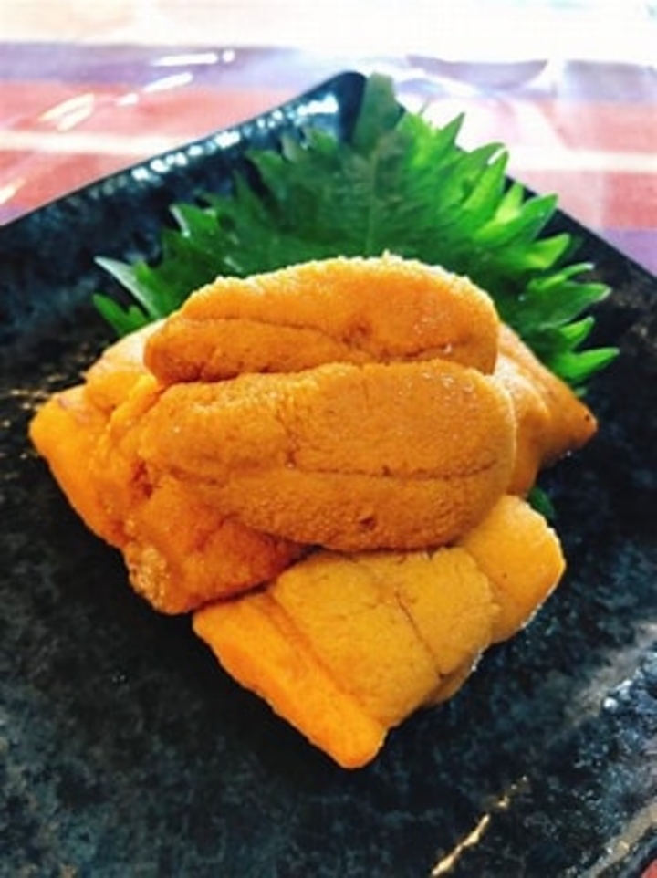 3 Pc Sashimi "Uni" Sea Urchin.
