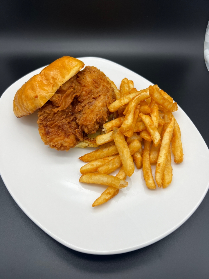 Plain Crispy Chicken.