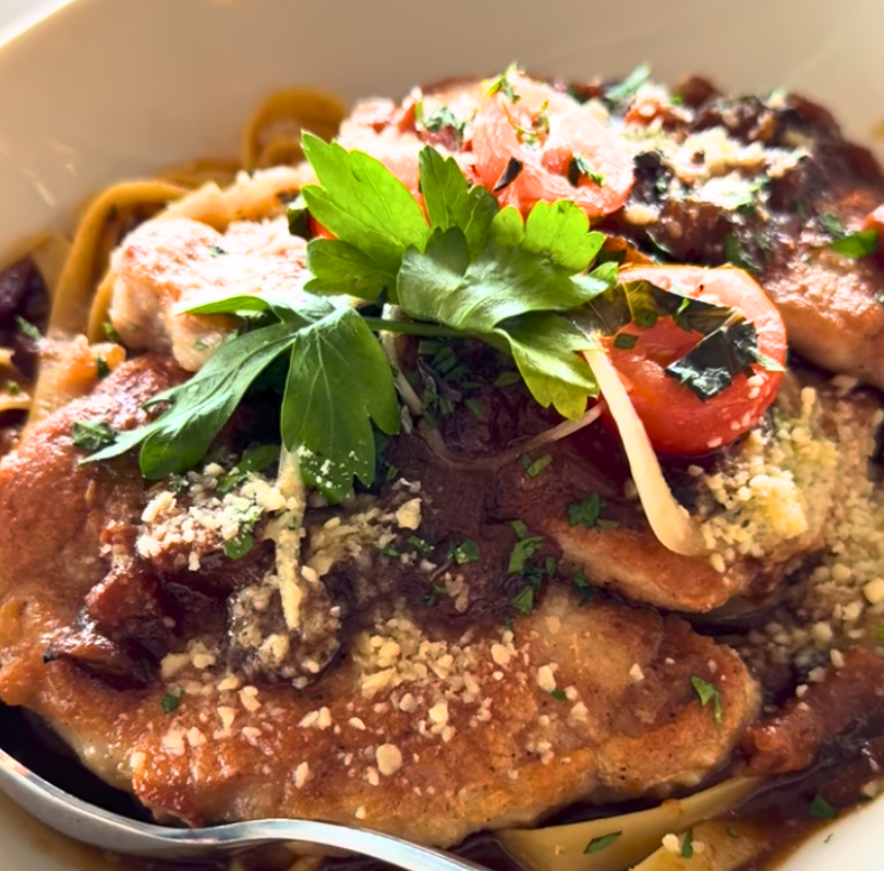 Pork Scallopini Pear Marsala.