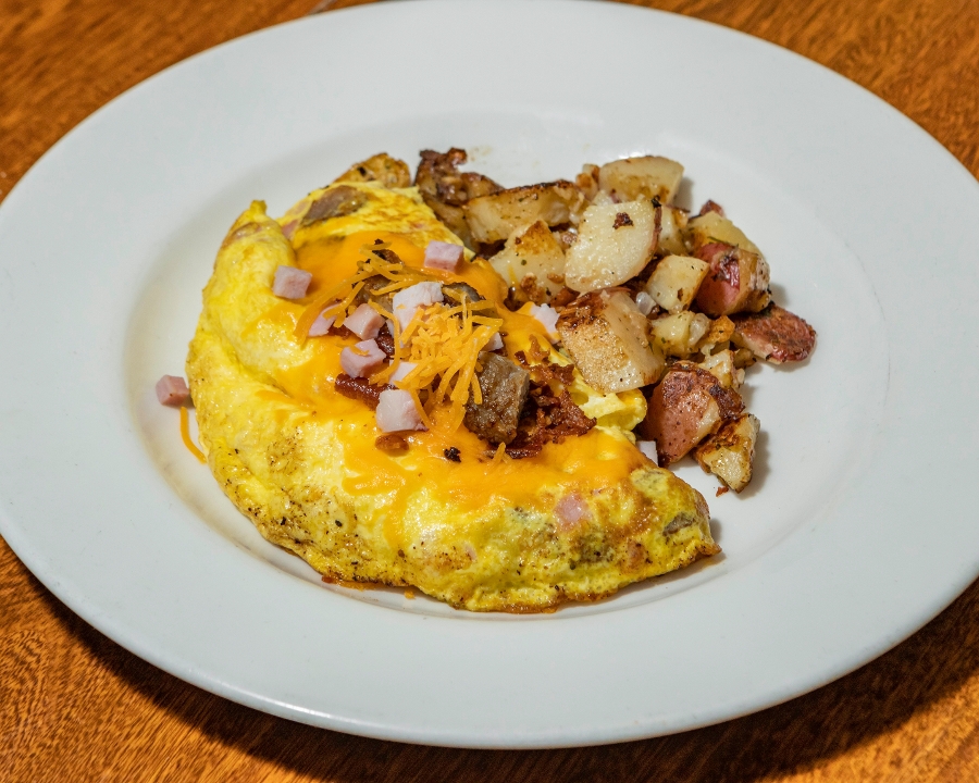 Meat Lovers Omelette.