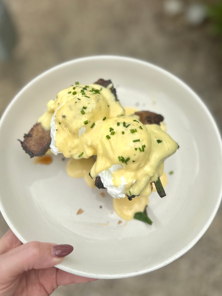 Pork Belly Benedict.