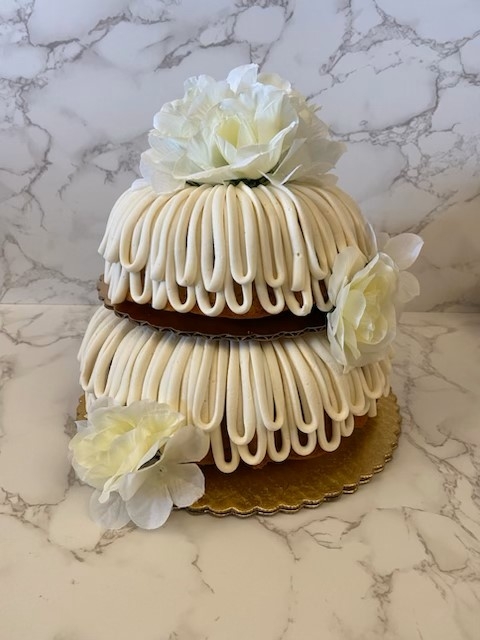 2 Tiered Maple Brown Butter Cake.