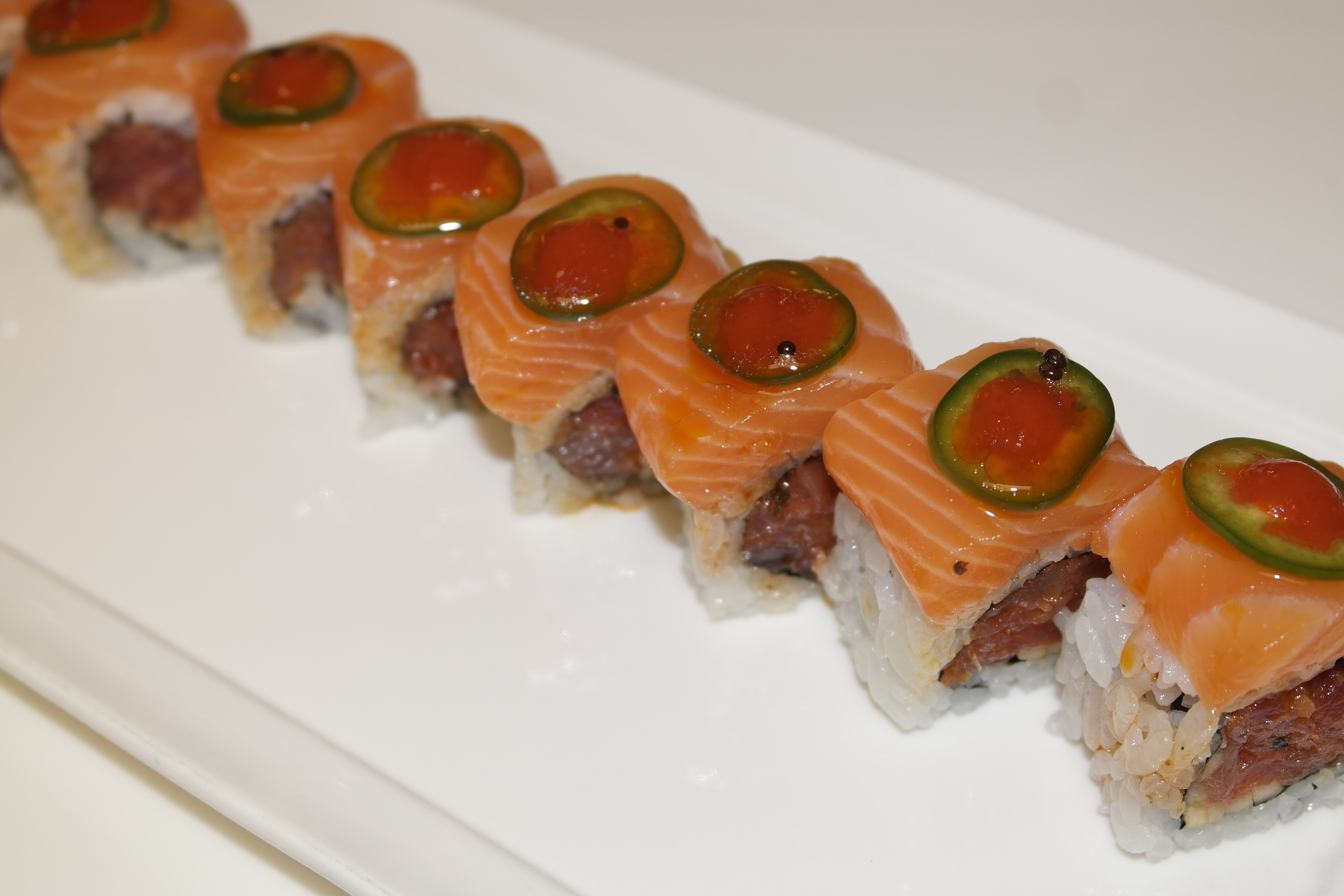 31. Jalapeno Salmon Roll.