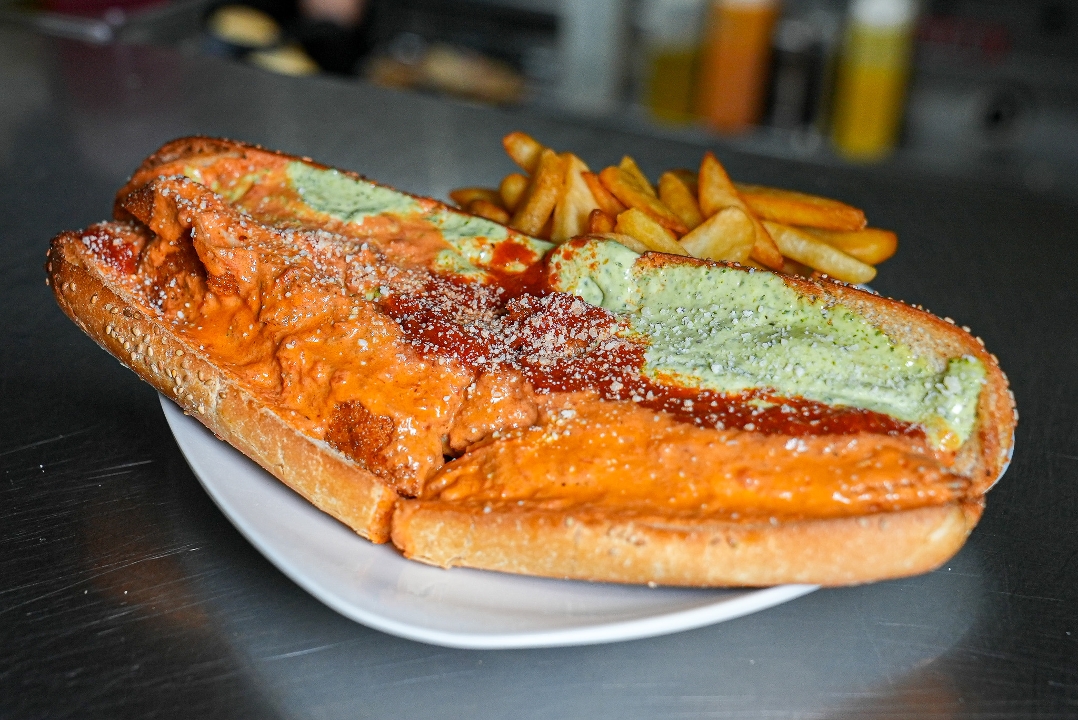 Buffalo Chicken Steak.