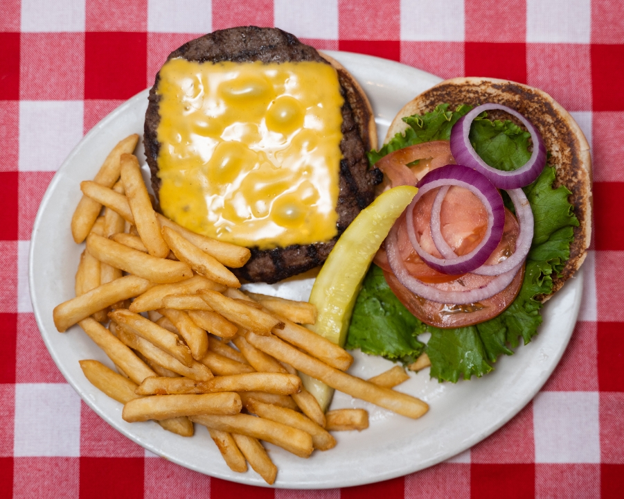 American Cheeseburger.