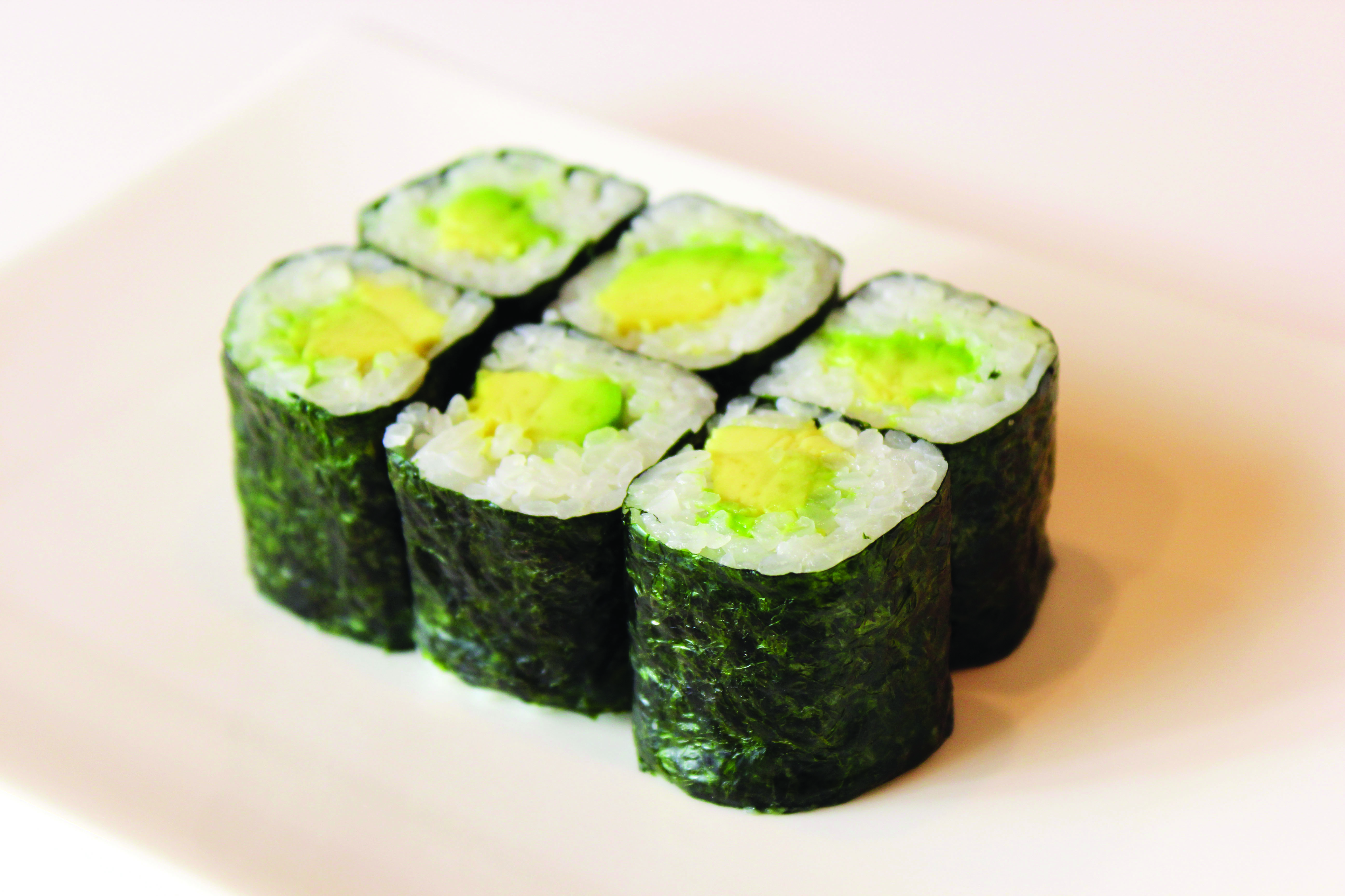 1. Avocado Roll.
