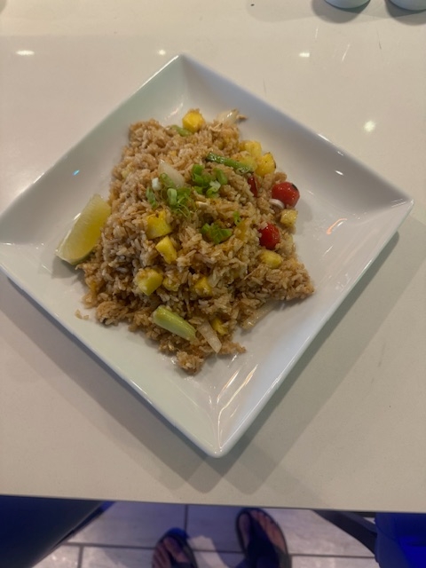 Pineapple Fried Rice.