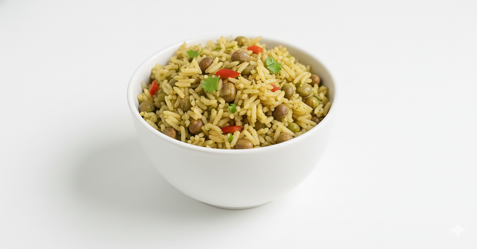 Moro de guandules - Moro Rice.