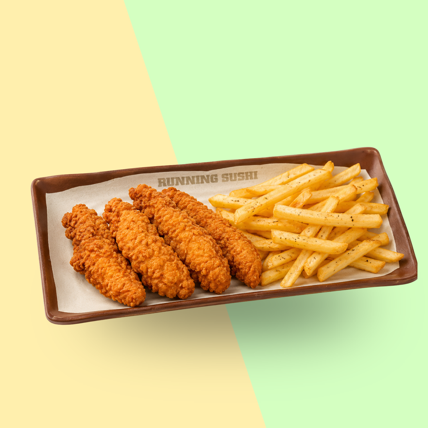 Kid Chicken Tender w/ Fries.