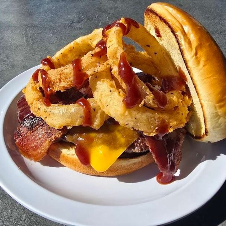 BBQ Bacon Burger.